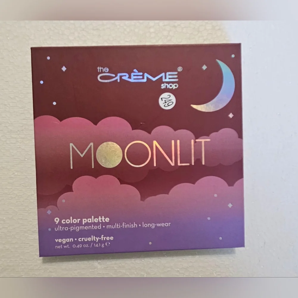 🩷🩵The CRÈME MOONLIT 9‎ COLOR PALET🩷💜